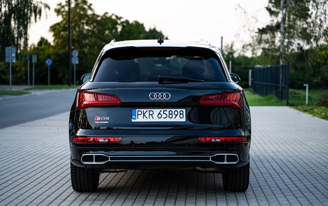 Audi SQ5 cena 163900 przebieg: 54000, rok produkcji 2018 z Krotoszyn małe 254